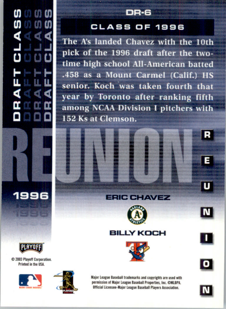 Tarjetas ""Insertar e insertar paralelas"" de béisbol Playoff Prestige 2003 - Imagen 21 de 36