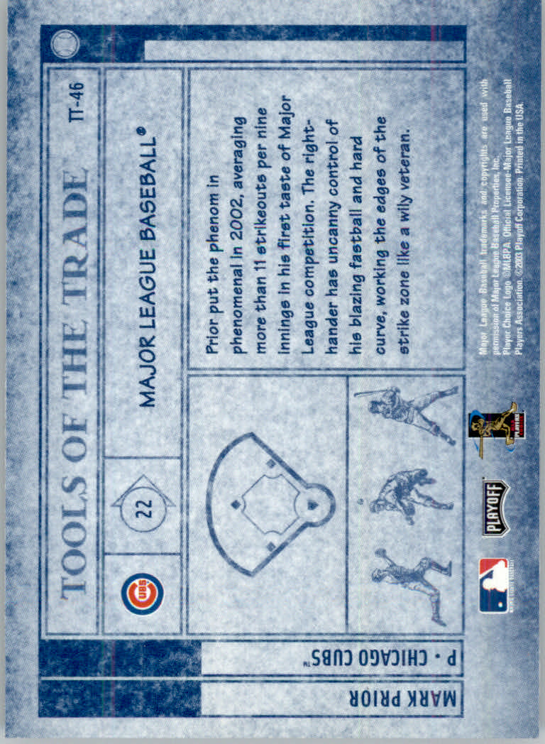 2003 Absolute Memorabilia Baseball "Insert and Insert Parallel" Cards - Picture 20 of 49