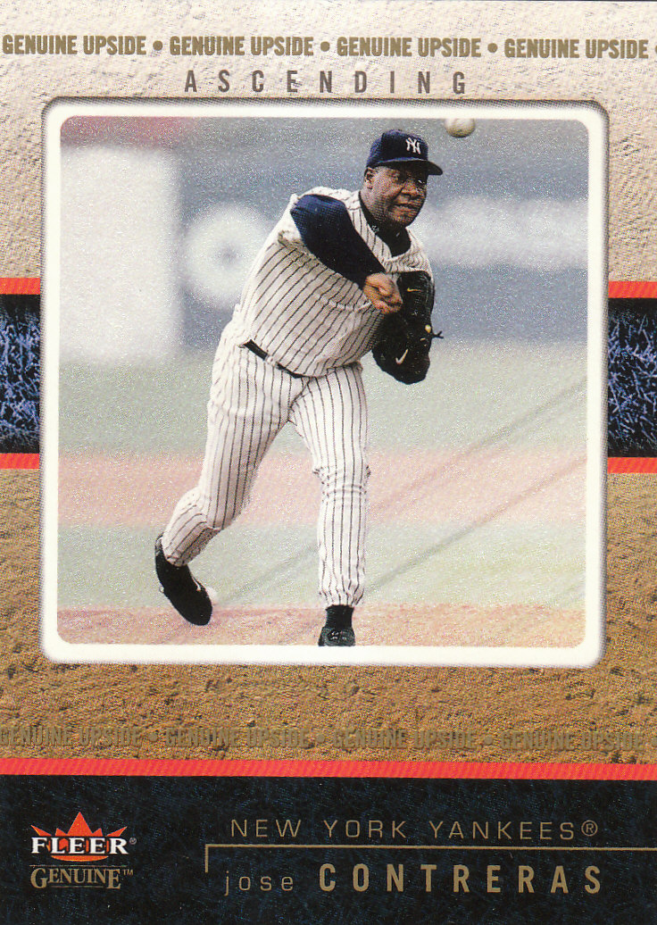 Tarjetas paralelas de béisbol genuino Fleer 2003 ""reflejo ascendente/descendente - Imagen 12 de 17