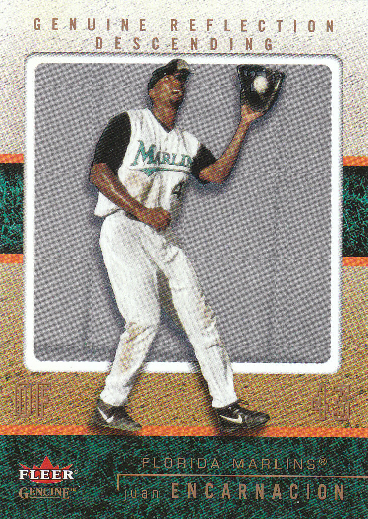 Tarjetas paralelas de béisbol genuino Fleer 2003 ""reflejo ascendente/descendente - Imagen 2 de 17