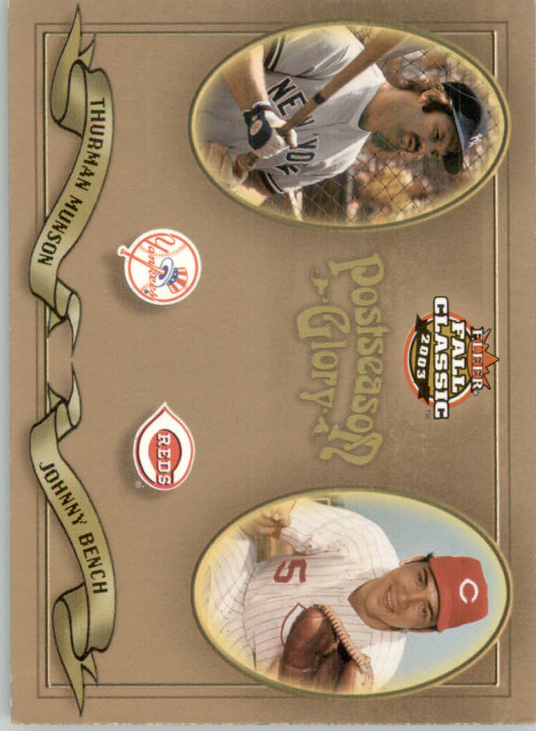 2003 Fleer Fall Classics Baseball "Insert" Cards - Picture 48 of 51