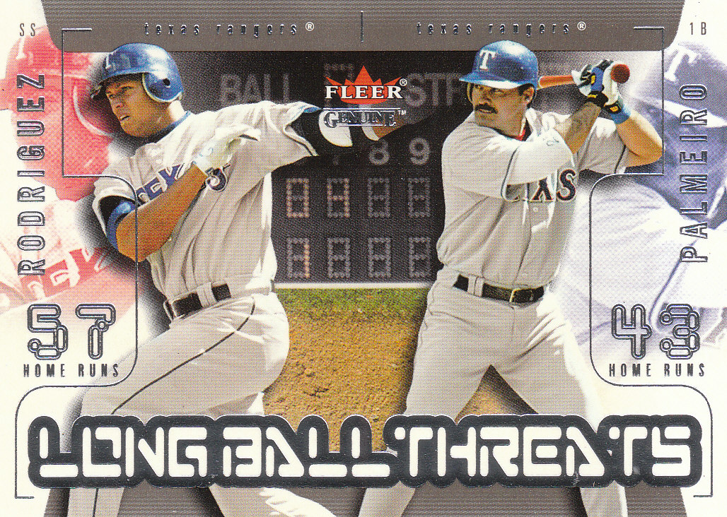 Tarjetas paralelas de béisbol genuino Fleer 2003 ""reflejo ascendente/descendente - Imagen 16 de 17