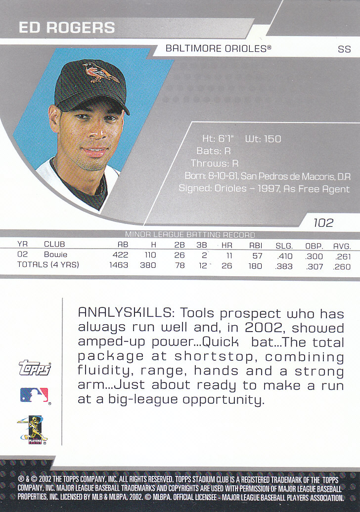 2003 Stadium Club Baseball - Picture 187 of 298