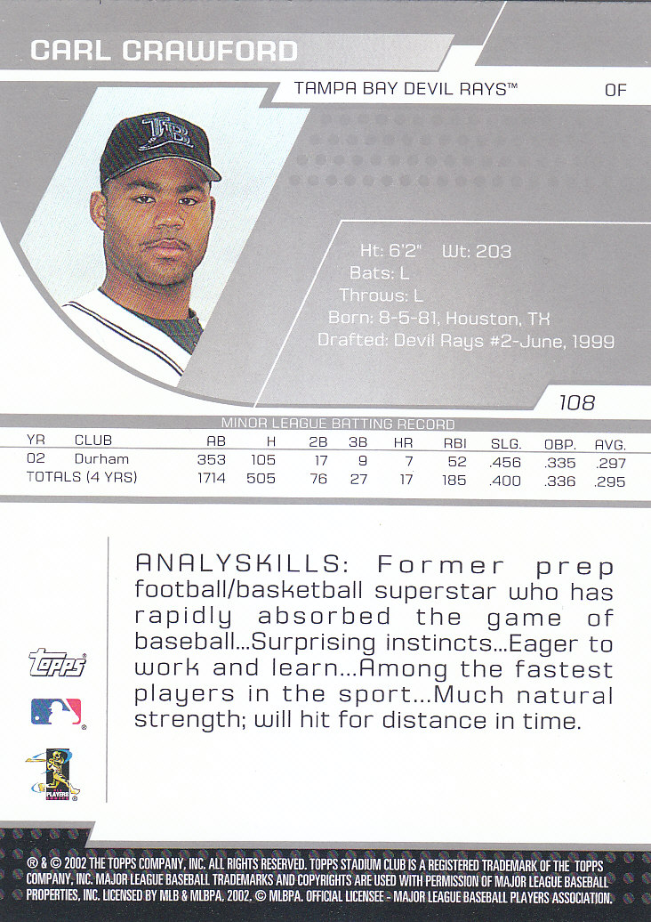 2003 Stadium Club Baseball - Picture 195 of 298