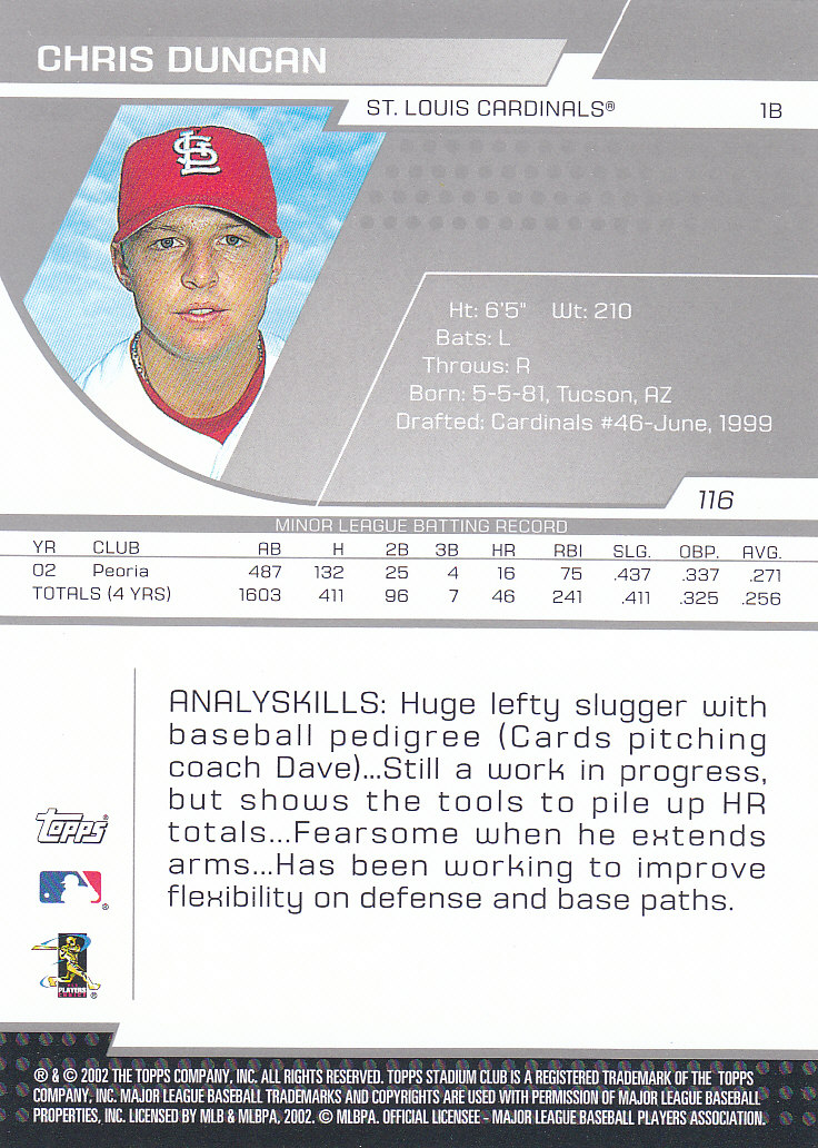 2003 Stadium Club Baseball - Picture 209 of 298