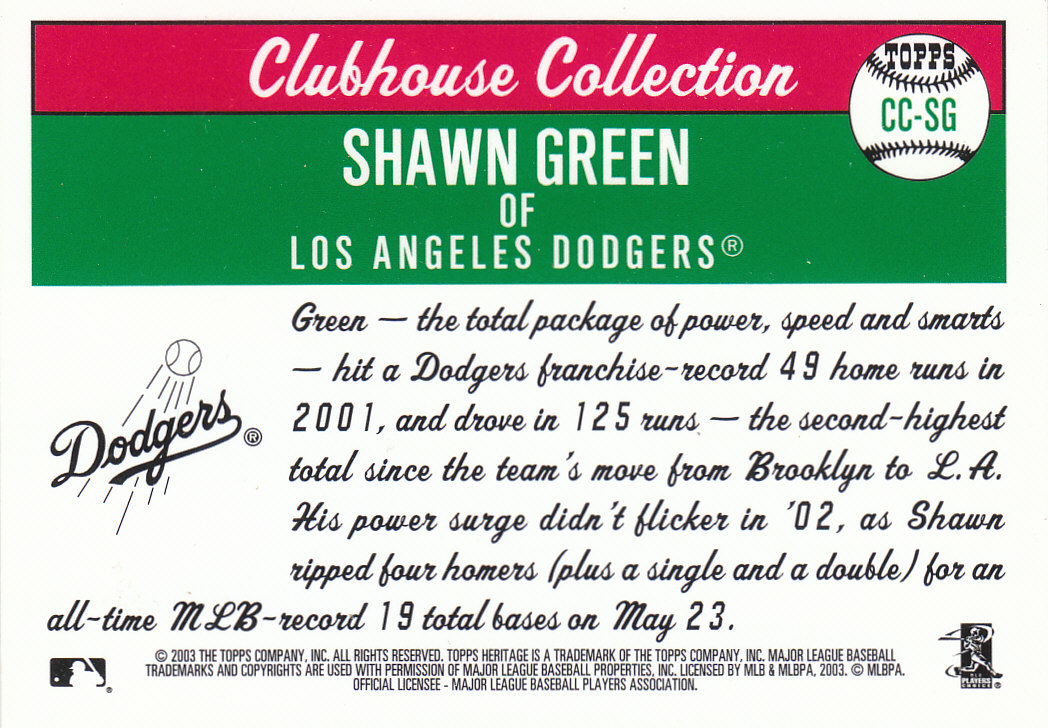 2003 Topps Heritage Baseball Part 2 - Picture 269 of 286