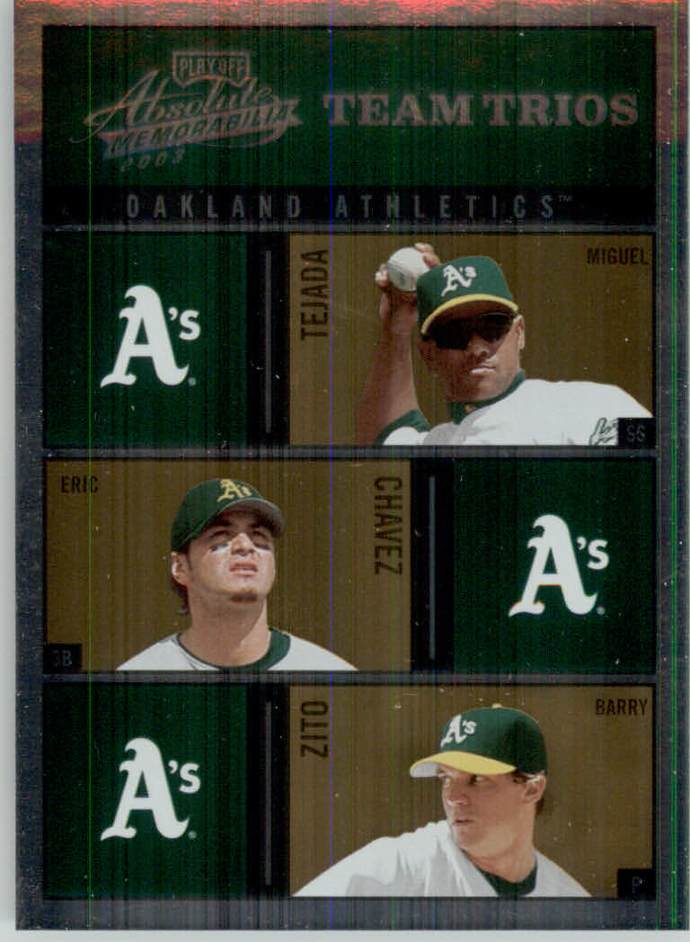 2003 Absolute Memorabilia Baseball "Insert and Insert Parallel" Cards - Picture 10 of 49