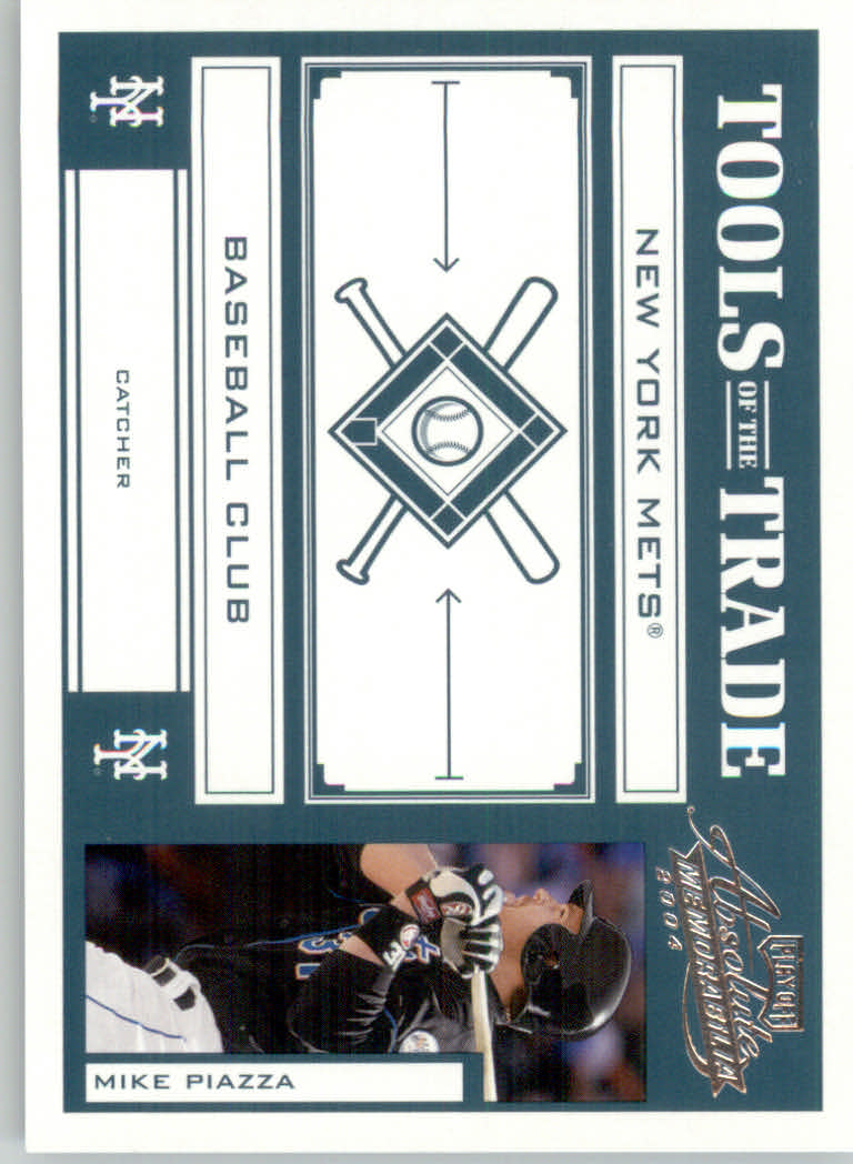 2004 Absolute Memorabilia Baseball "Insert and Insert Parallel" Cards