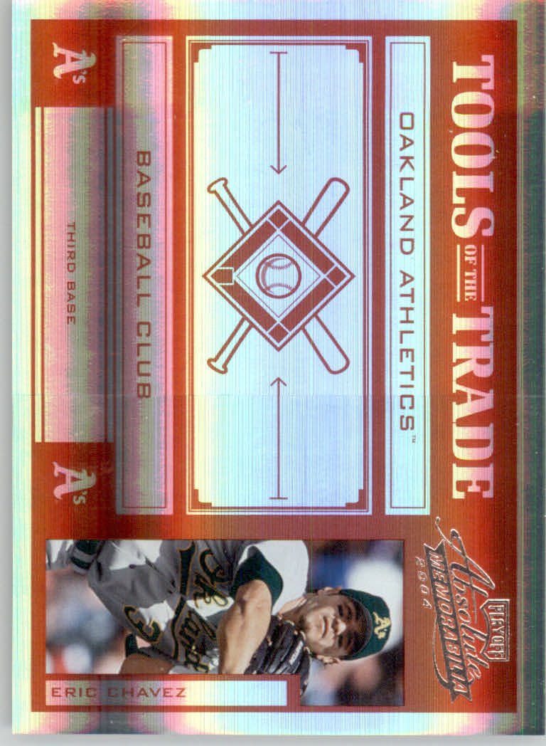 2004 Absolute Memorabilia Baseball "Insert and Insert Parallel" Cards