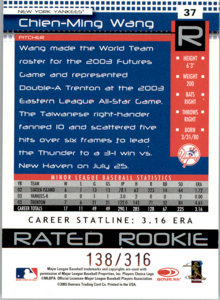 2004 Donruss Baseball "Press Proofs and Stat Line" Parallel Cards - Picture 15 of 57