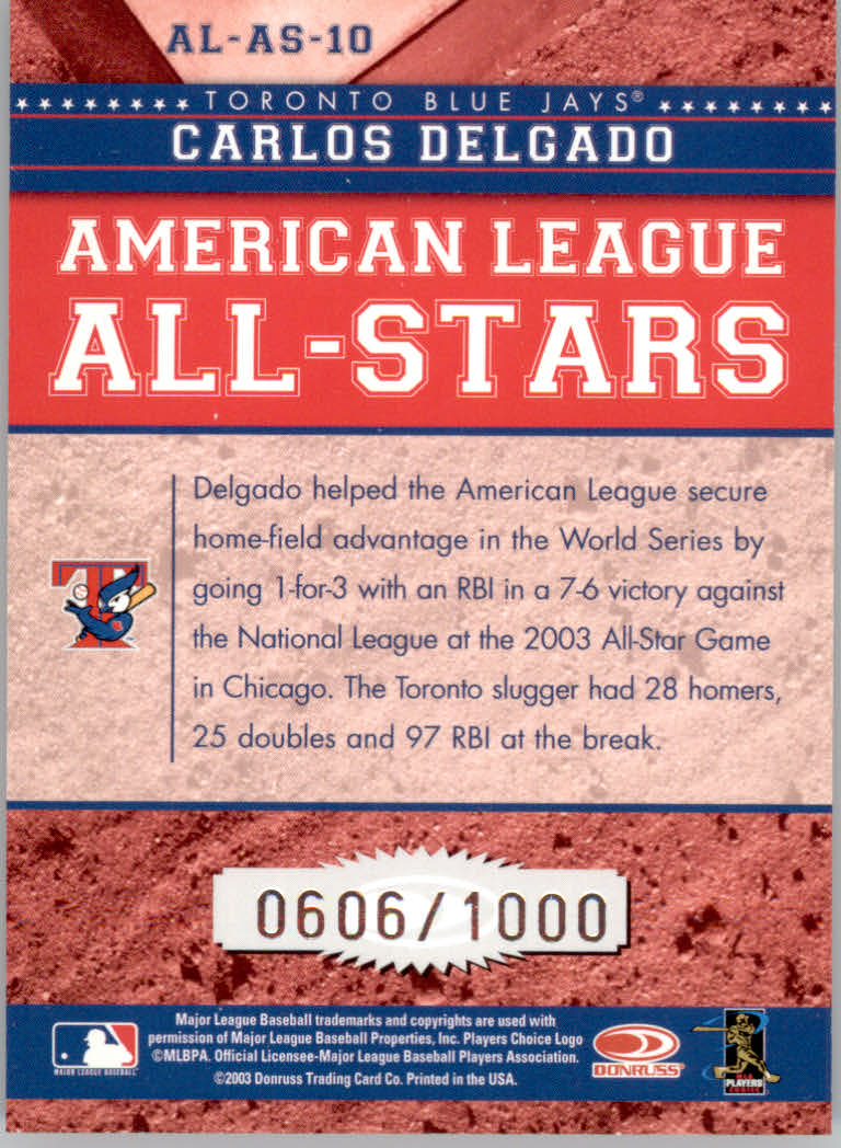 2004 Donruss Baseball "Insert and Insert Parallel" Cards - Picture 7 of 93