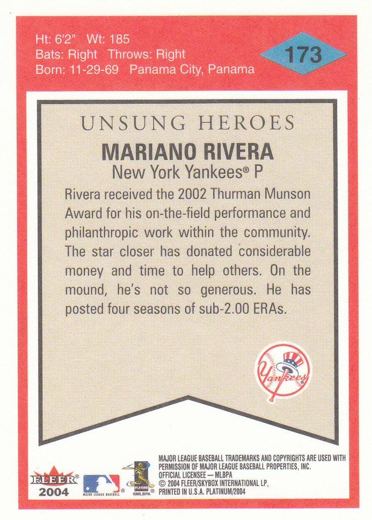 2004 Fleer Platinum Baseball "Main Set" Cards - Picture 335 of 387