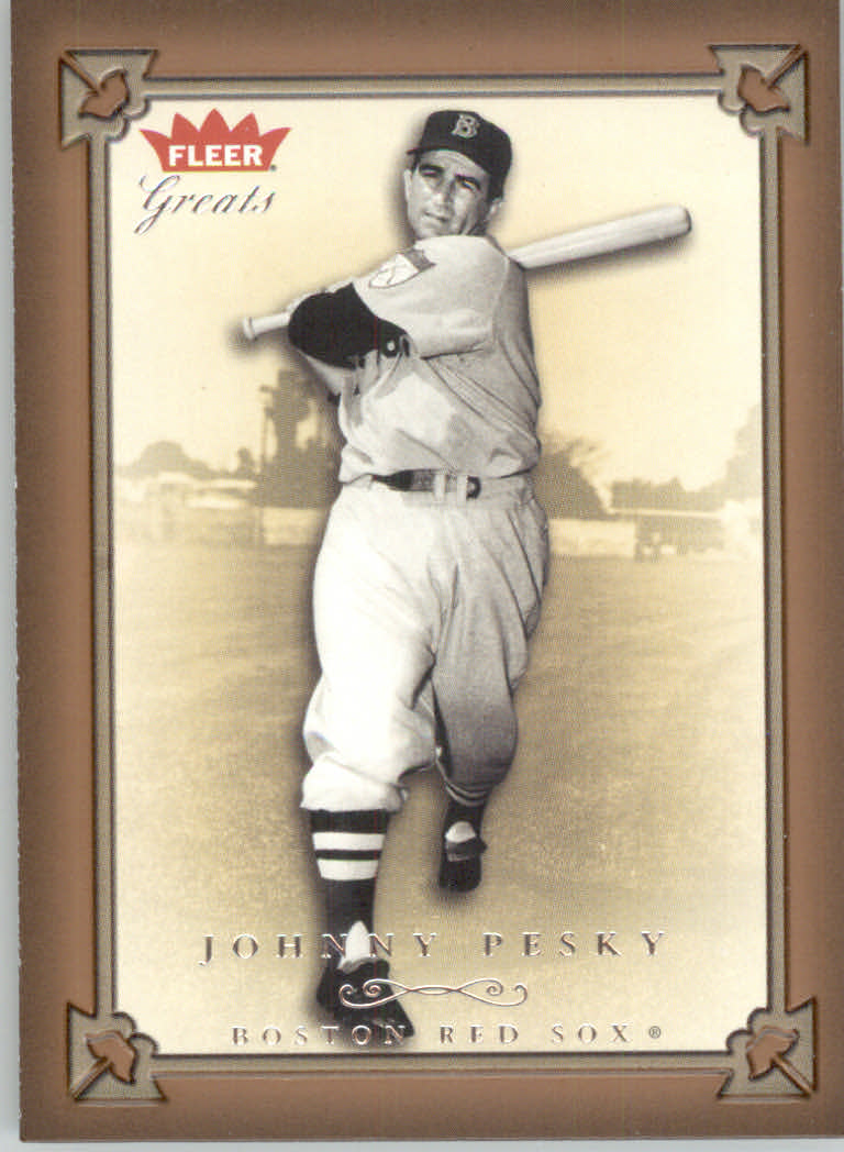 2004 Greats of the Game (Fleer) Baseball "Main Set" Cards - Picture 182 of 275