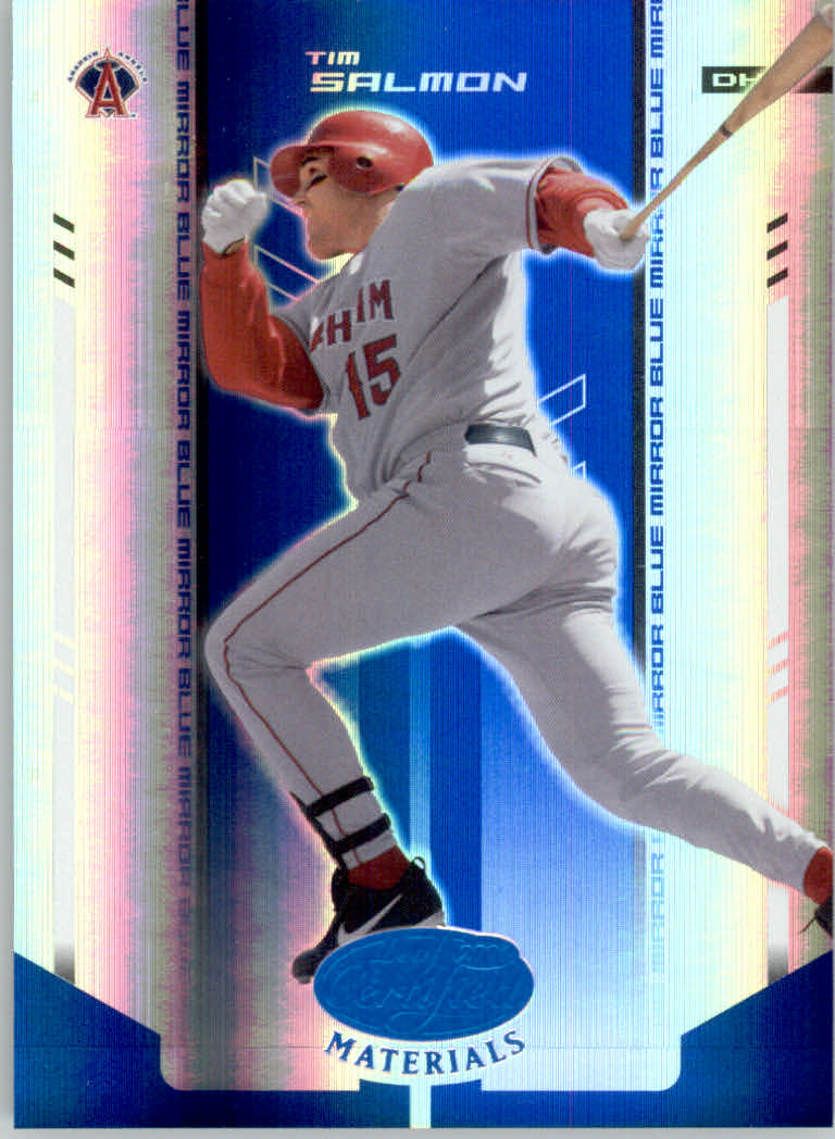 2004 Leaf Certified Materials Baseball "Mirror Blue" Parallel Cards - Picture 13 of 20