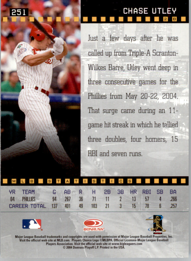 2004 Studio Baseball "Main Set" Cards #1 to #265 - Picture 401 of 413