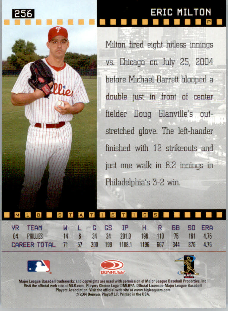2004 Studio Baseball "Main Set" Cards #1 to #265 - Picture 405 of 413