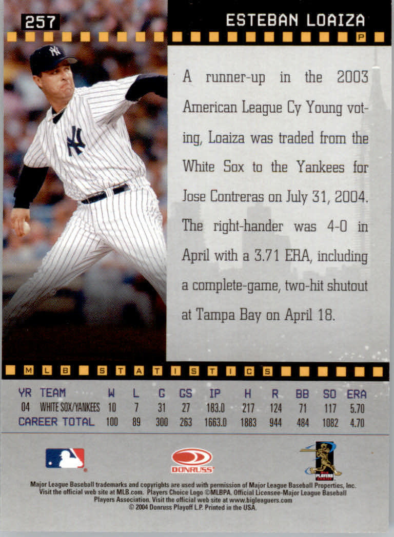 2004 Studio Baseball "Main Set" Cards #1 to #265 - Picture 407 of 413