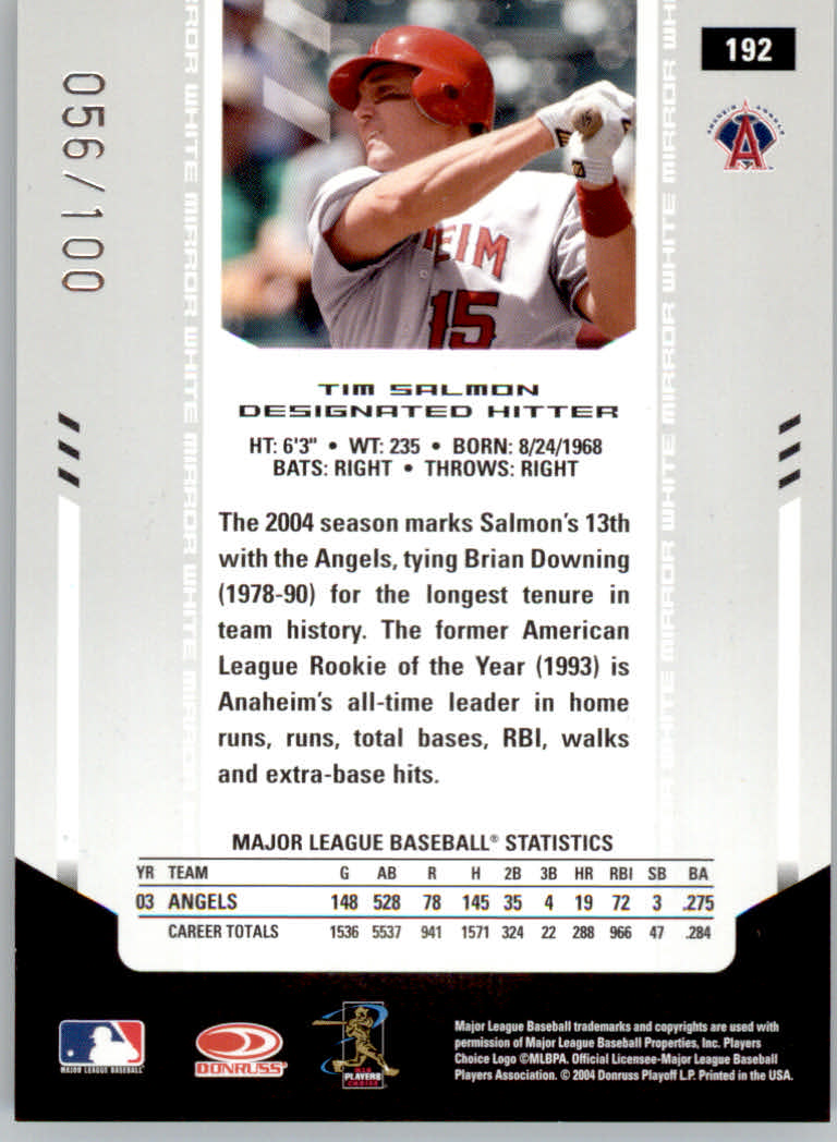 2004 Leaf Certified Materials Baseball "Mirror White" Parallel Cards - Picture 40 of 46