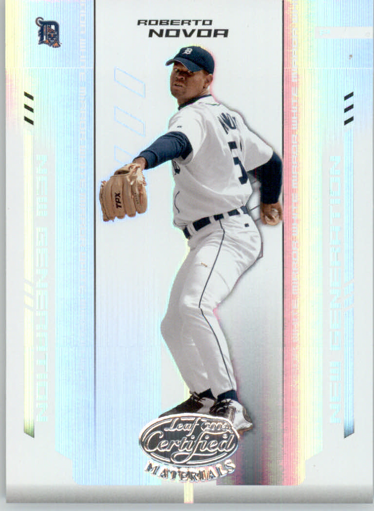 2004 Leaf Certified Materials Baseball "Mirror White" Parallel Cards - Picture 41 of 46