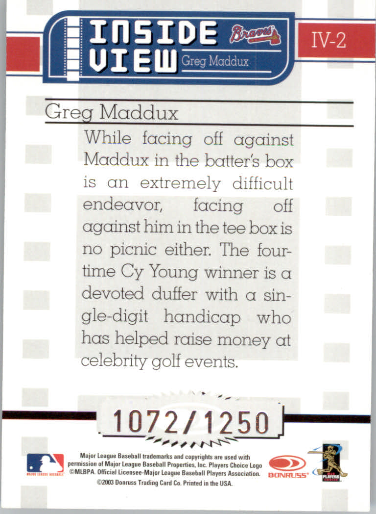 2004 Donruss Baseball "Insert and Insert Parallel" Cards - Picture 47 of 93