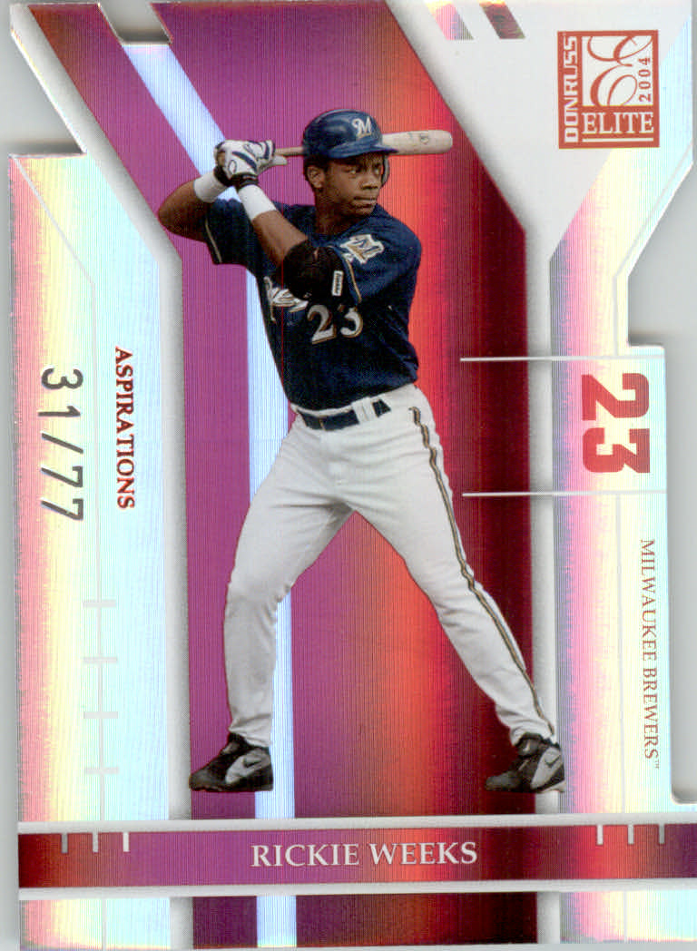 2004 Donruss Elite Baseball "Aspirations and Turn of the Century" Parallel Cards - Picture 4 of 46