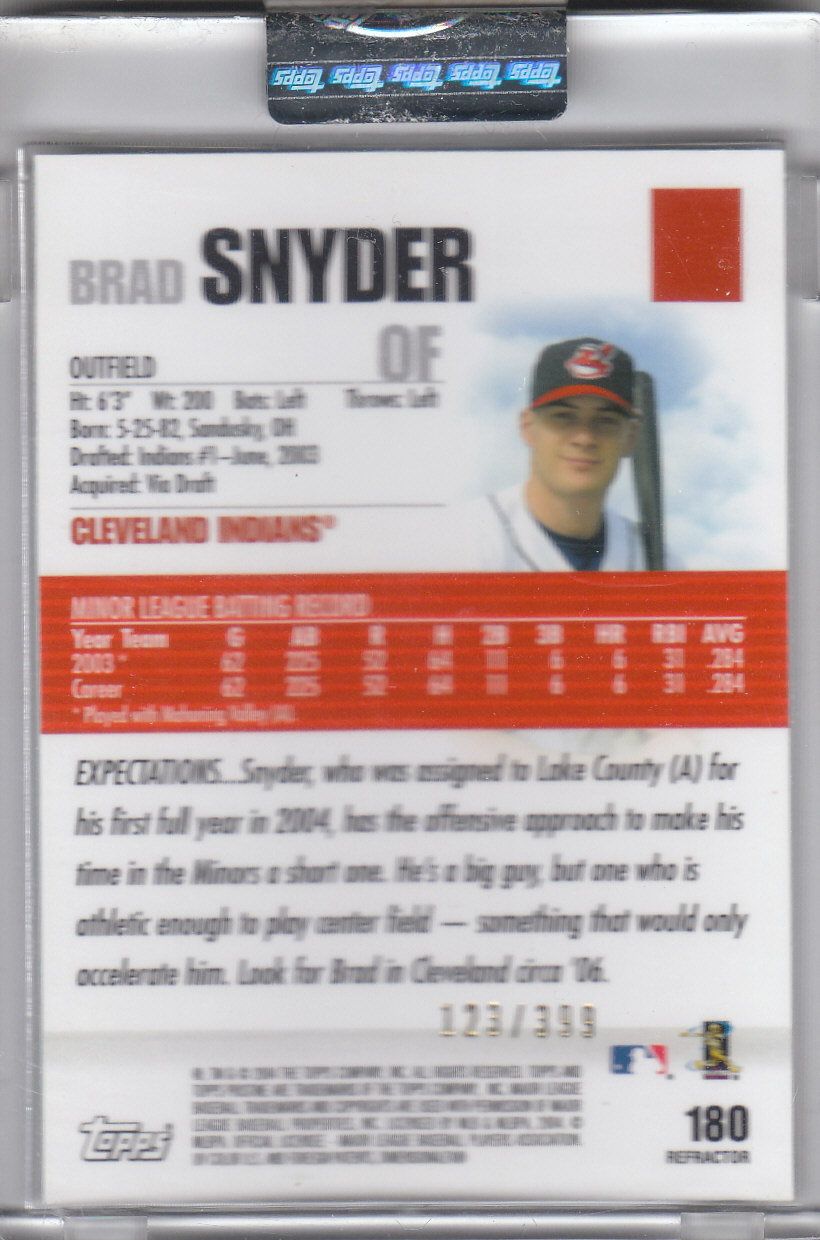 2004 Topps Pristine Baseball - Picture 153 of 155