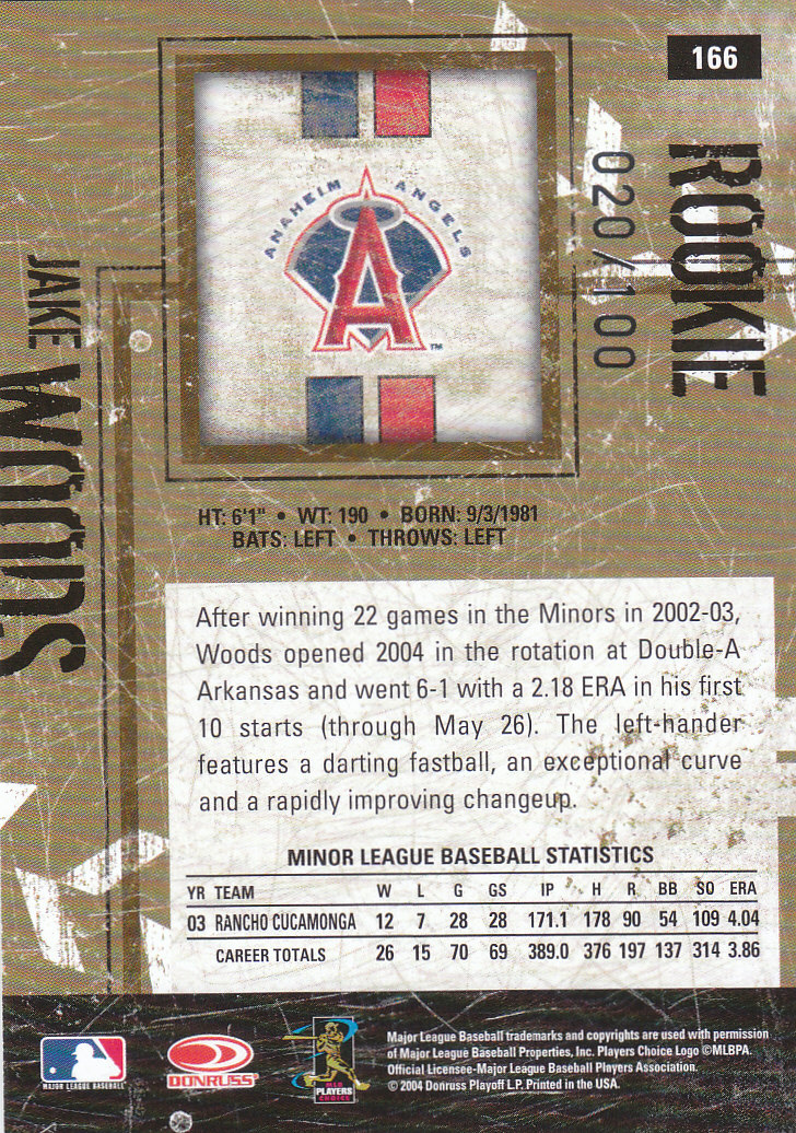 2004 Leather and Lumber Baseball "Materials and Signatures" Insert Cards - Bild 9 von 9