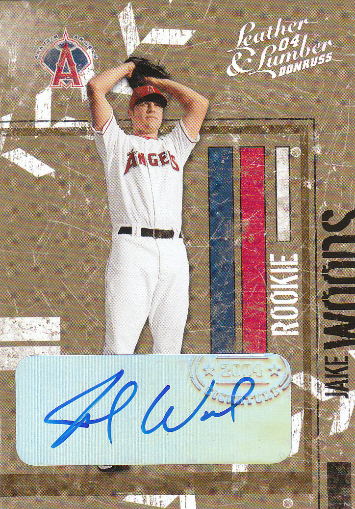 2004 Leather and Lumber Baseball "Materials and Signatures" Insert Cards - Bild 8 von 9