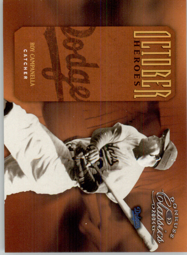 Tarjetas ""insertar e insertar paralelas"" de béisbol Donruss Classics 2004 - Imagen 122 de 123