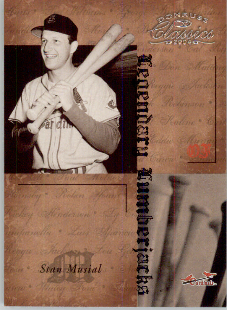 Tarjetas ""insertar e insertar paralelas"" de béisbol Donruss Classics 2004 - Imagen 18 de 123