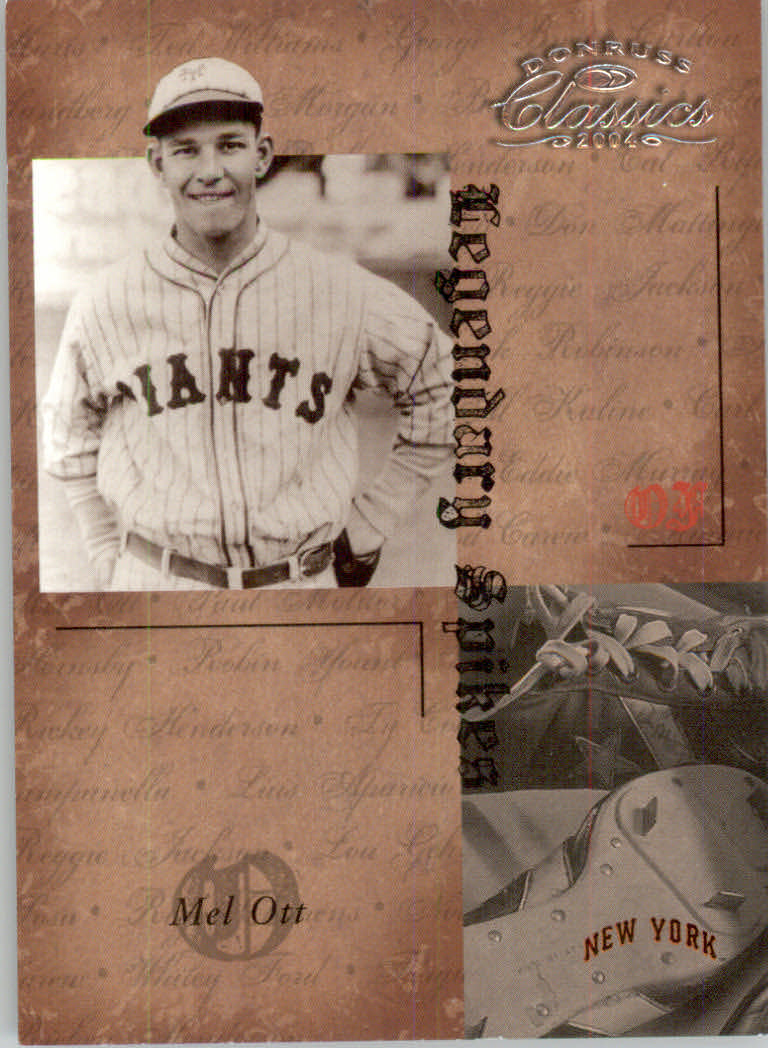 Tarjetas ""insertar e insertar paralelas"" de béisbol Donruss Classics 2004 - Imagen 66 de 123