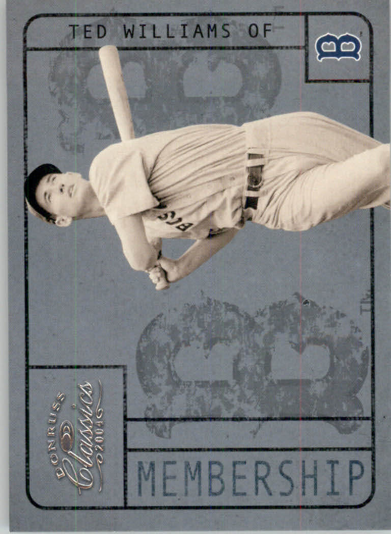 Tarjetas ""insertar e insertar paralelas"" de béisbol Donruss Classics 2004 - Imagen 70 de 123