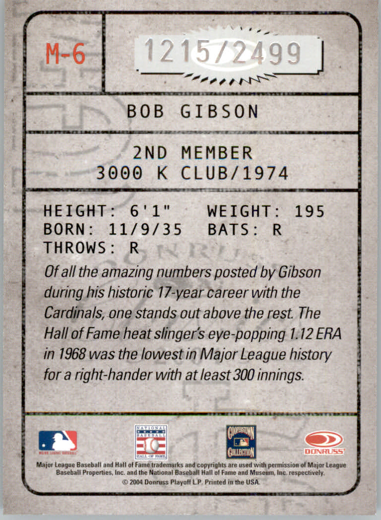 Tarjetas ""insertar e insertar paralelas"" de béisbol Donruss Classics 2004 - Imagen 79 de 123