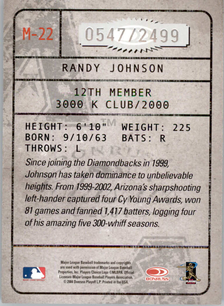 Tarjetas ""insertar e insertar paralelas"" de béisbol Donruss Classics 2004 - Imagen 111 de 123