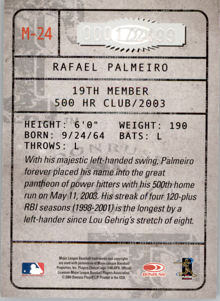 Tarjetas ""insertar e insertar paralelas"" de béisbol Donruss Classics 2004 - Imagen 115 de 123