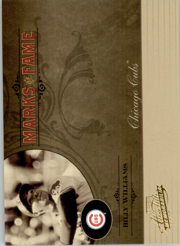 Tarjetas de inserto de béisbol Absolute Memorabilia 2005 ""Héroes y marcas de fama - Imagen 29 de 32