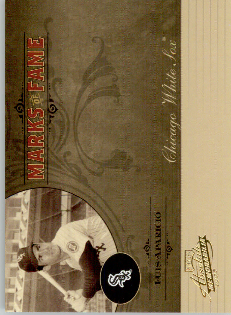 Tarjetas de inserto de béisbol Absolute Memorabilia 2005 ""Héroes y marcas de fama - Imagen 31 de 32