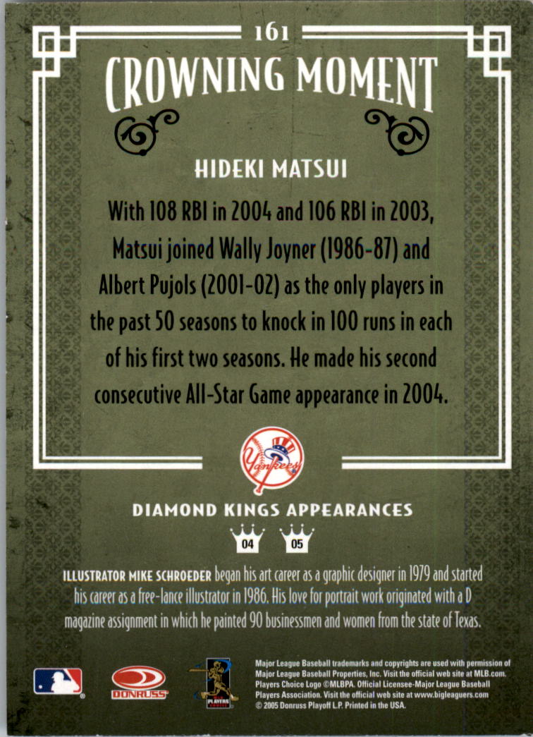thumbnail 109  - 2005 Diamond Kings Framed Red Baseball Card Pick