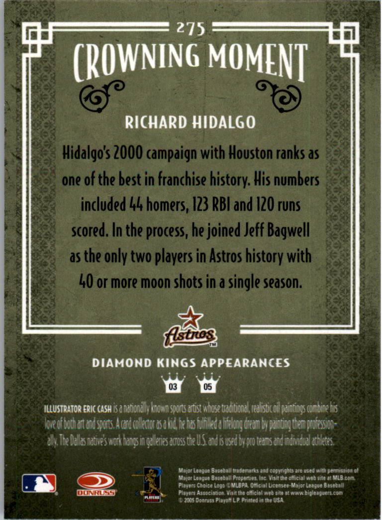 thumbnail 189  - 2005 Diamond Kings Framed Red Baseball Card Pick