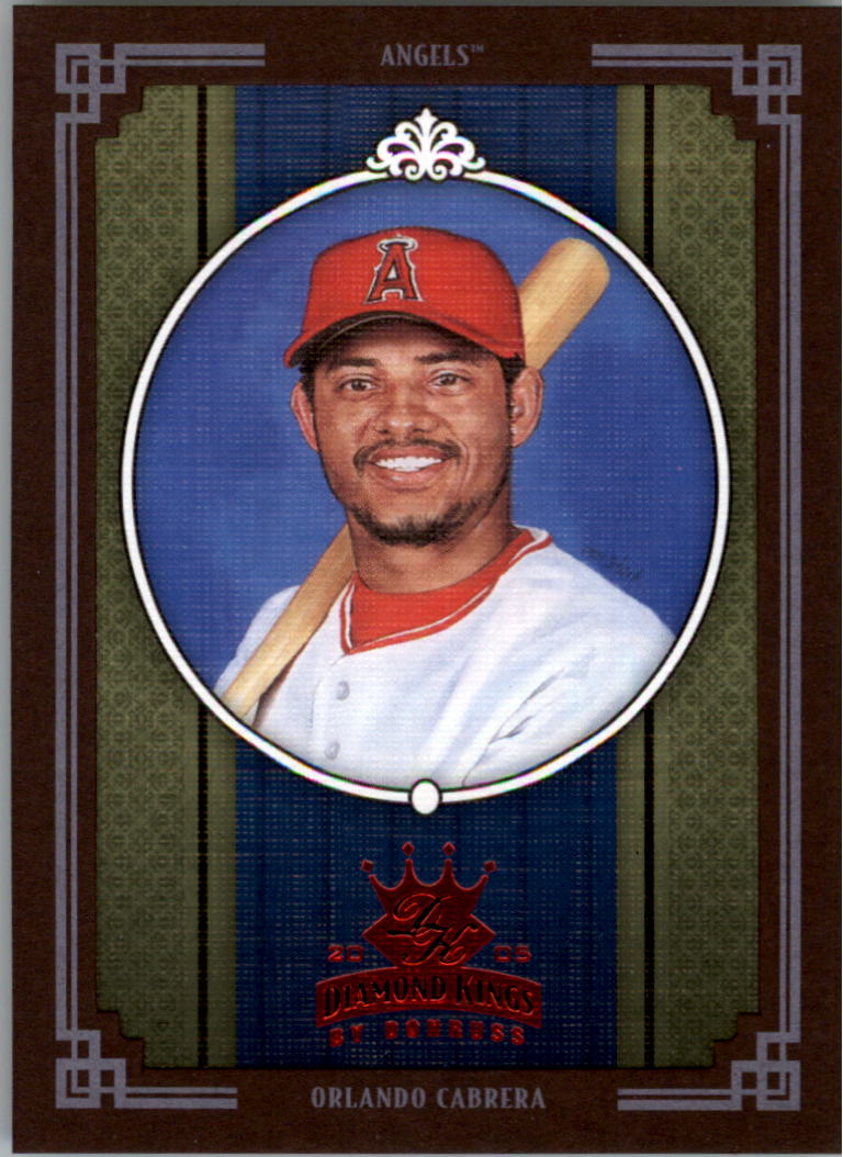 thumbnail 204  - 2005 Diamond Kings Framed Red Baseball Card Pick
