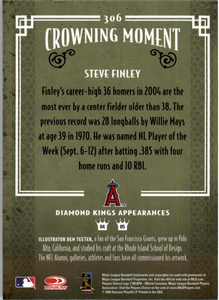 thumbnail 207  - 2005 Diamond Kings Framed Red Baseball Card Pick