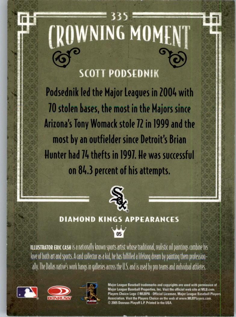 thumbnail 228  - 2005 Diamond Kings Framed Red Baseball Card Pick