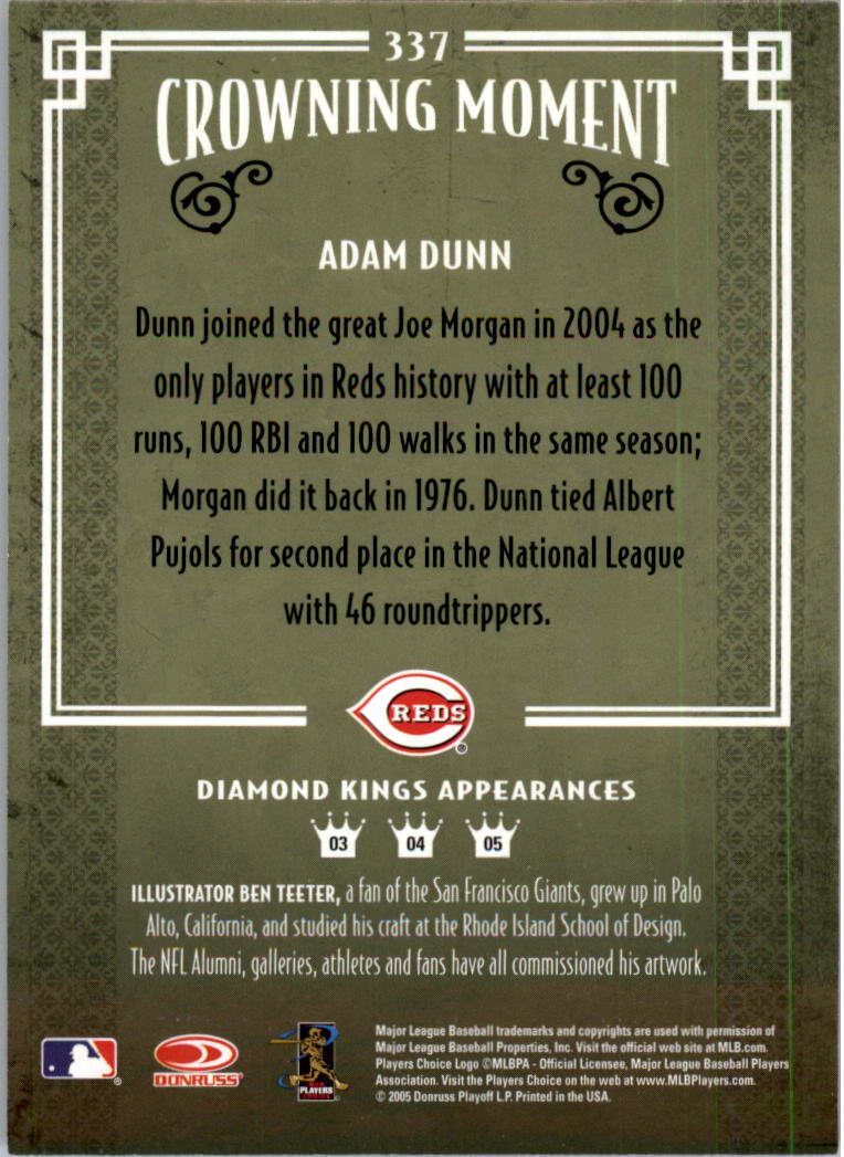 thumbnail 230  - 2005 Diamond Kings Framed Red Baseball Card Pick