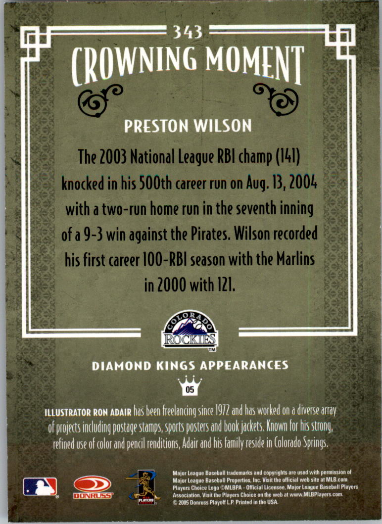 thumbnail 238  - 2005 Diamond Kings Framed Red Baseball Card Pick
