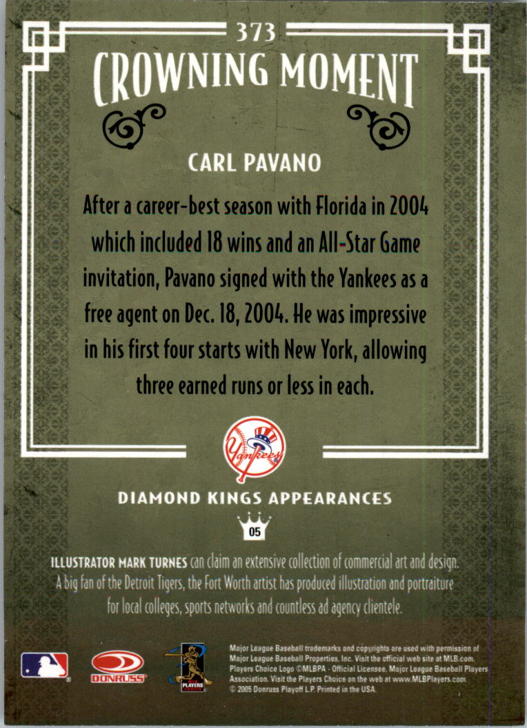 thumbnail 260  - 2005 Diamond Kings Framed Red Baseball Card Pick