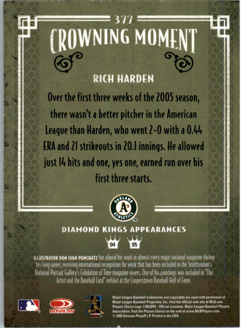 thumbnail 262  - 2005 Diamond Kings Framed Red Baseball Card Pick