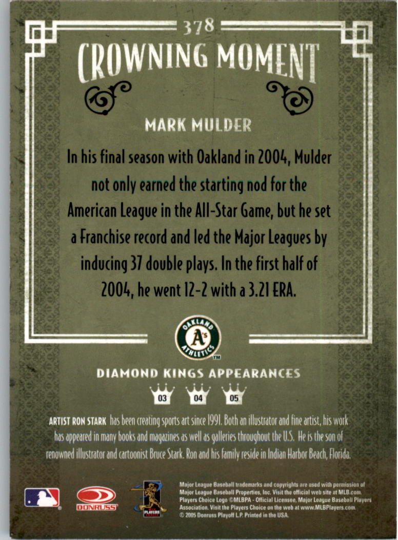thumbnail 264  - 2005 Diamond Kings Framed Red Baseball Card Pick