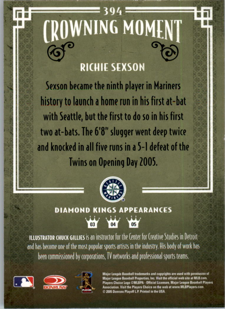 thumbnail 274  - 2005 Diamond Kings Framed Red Baseball Card Pick