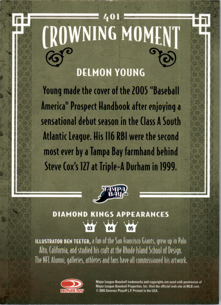 thumbnail 276  - 2005 Diamond Kings Framed Red Baseball Card Pick