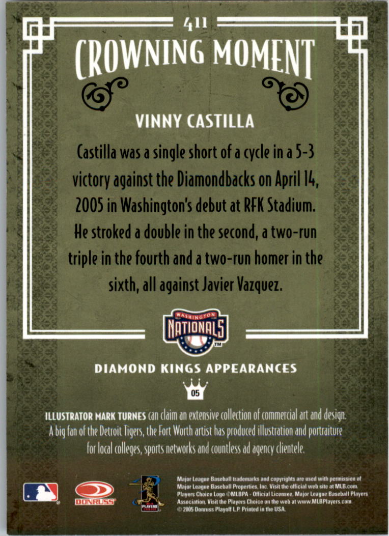 thumbnail 290  - 2005 Diamond Kings Framed Red Baseball Card Pick